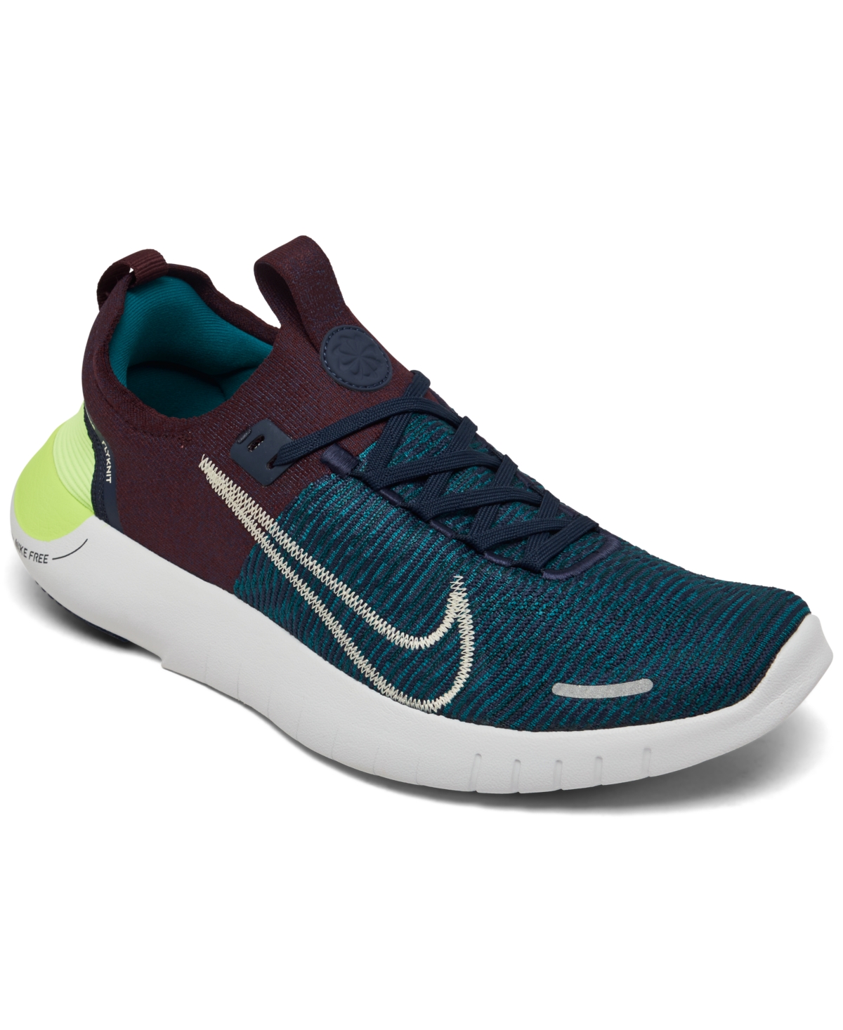 NIKE MEN'S FREE RUN FLY KNIT NEXT NATURE RUNNING SNEAKERS FROM FINISH LINE