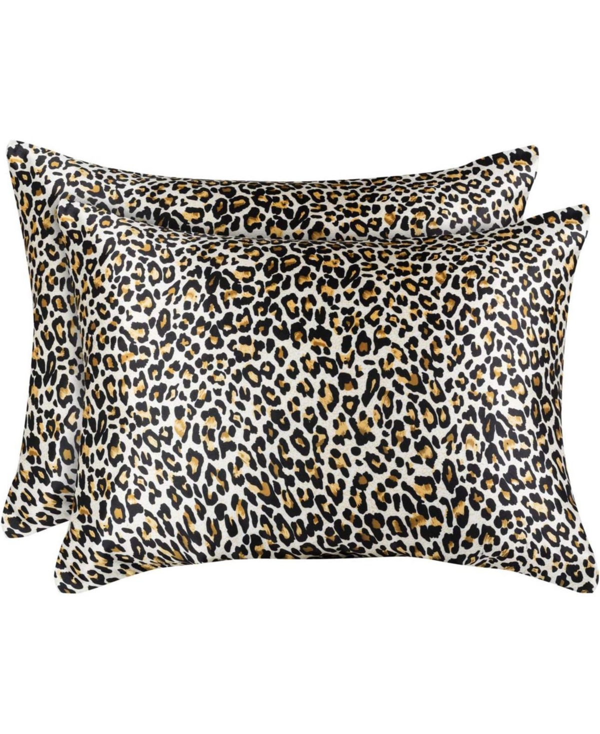 Shopbedding Luxury Satin Pillowcase For Hair And Skin- Standard Satin Pillow Case With Zipper, Rust (pillowcase In Animal Print