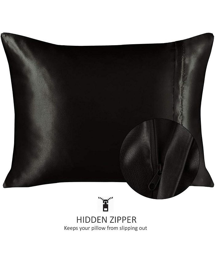 SHOPBEDDING Luxury Satin Pillowcase for Hair and Skin Queen Satin
