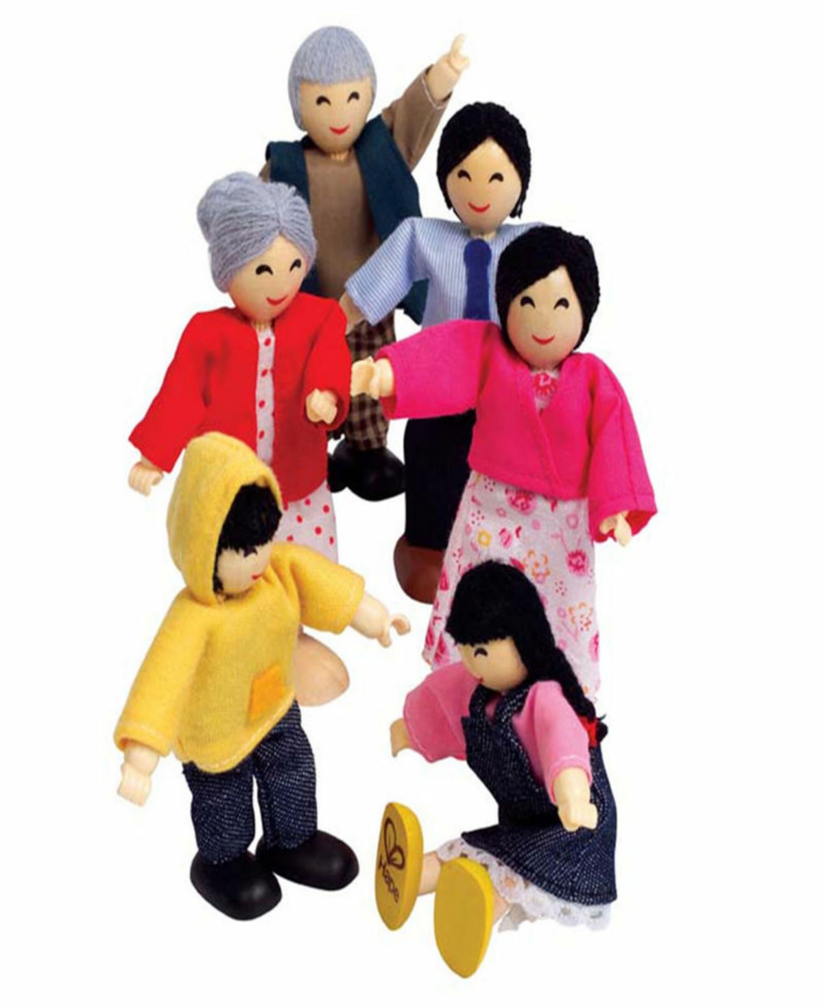 Shop Hape Happy Family Asian Dollhouse Set In Multi