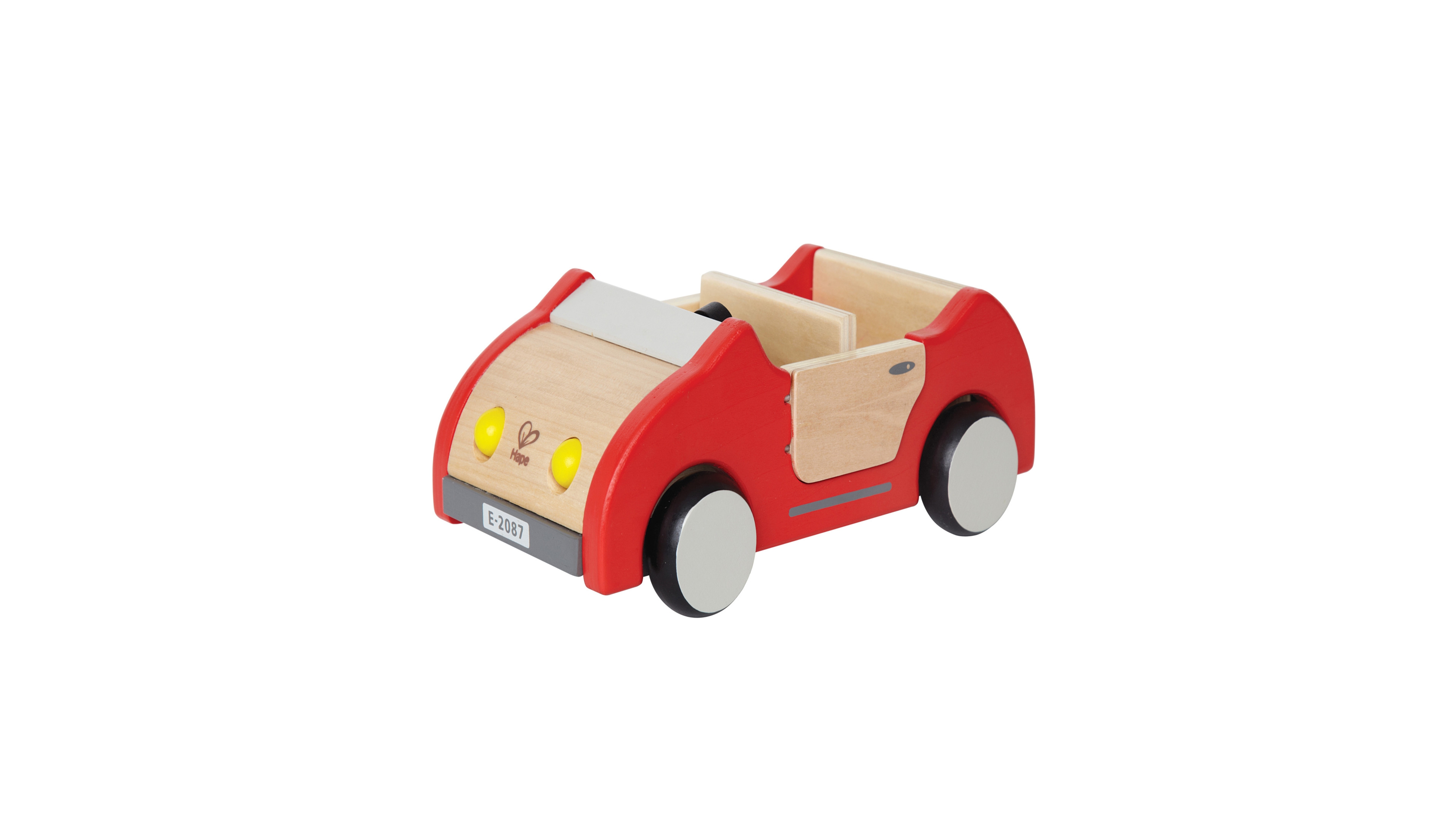 Hape Dollhouse Red Family Car