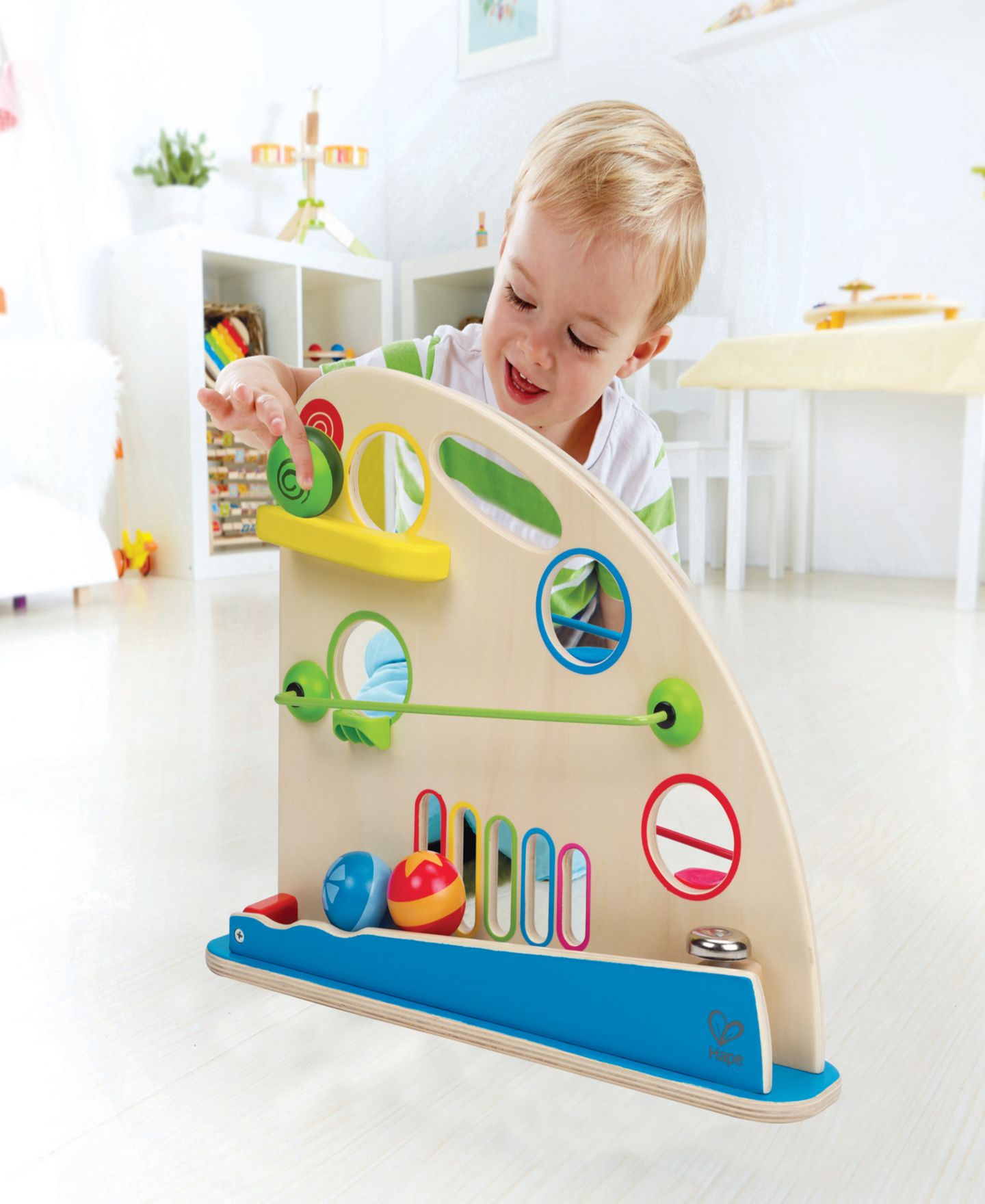 Детская игрушка Hape Totally Amazing Roller Derby Toddler Toy — фото 5