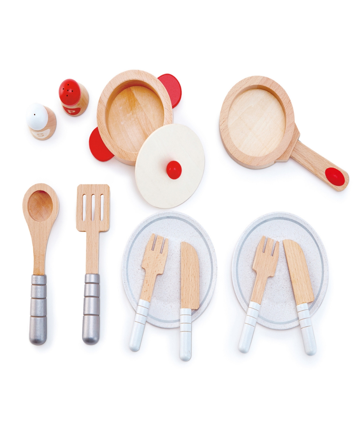Hape Cook Serve Kitchen Accessory Playset In Multi