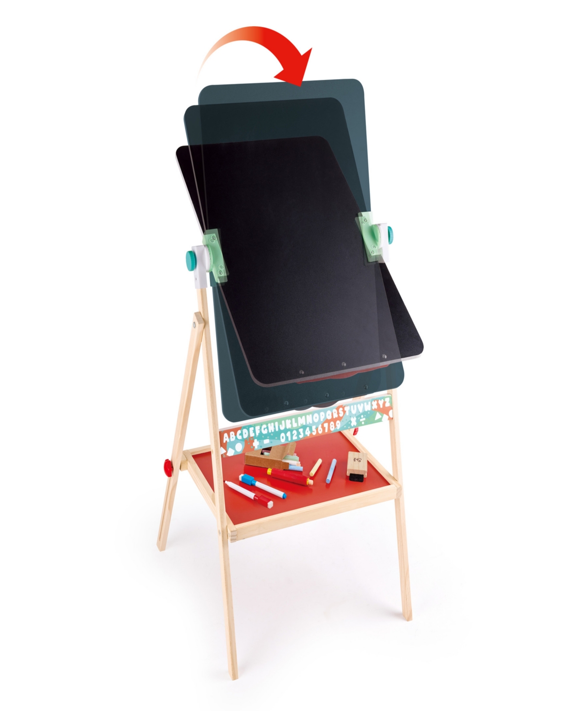 Hape Standing Flip Flat Double-sided Easel In Multi