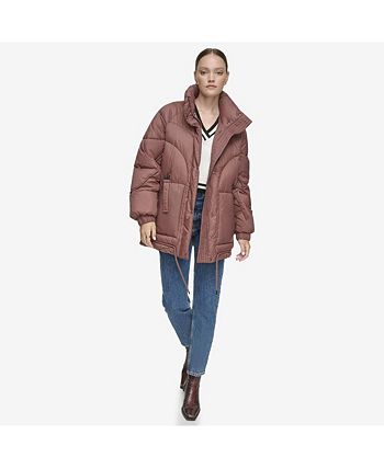 Strela Soft, Airy Cire Coated Shell Woman's Puffer Jacket