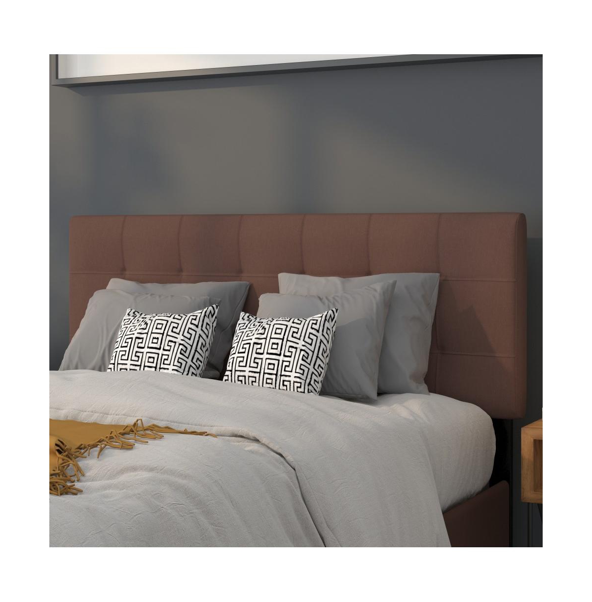 Quilted Tufted Upholstered Headboard