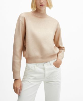 MANGO Women's Metallic Sweater - Macy's