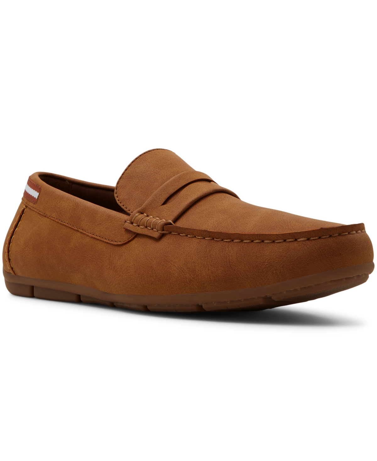 Men's Farina H Casual Slip On Loafers - Cognac