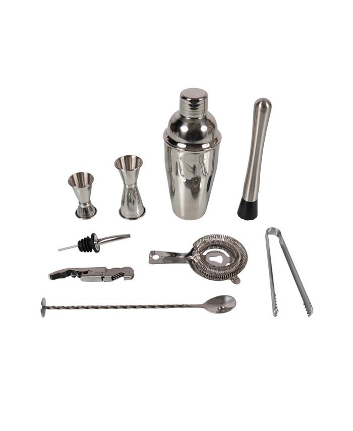 Legacy Fired Pine Wood Bar Tool 10 Piece Set Macy's