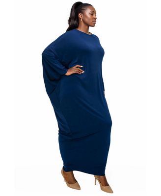 Plus Size Louella Asymmetrical Maxi Dress