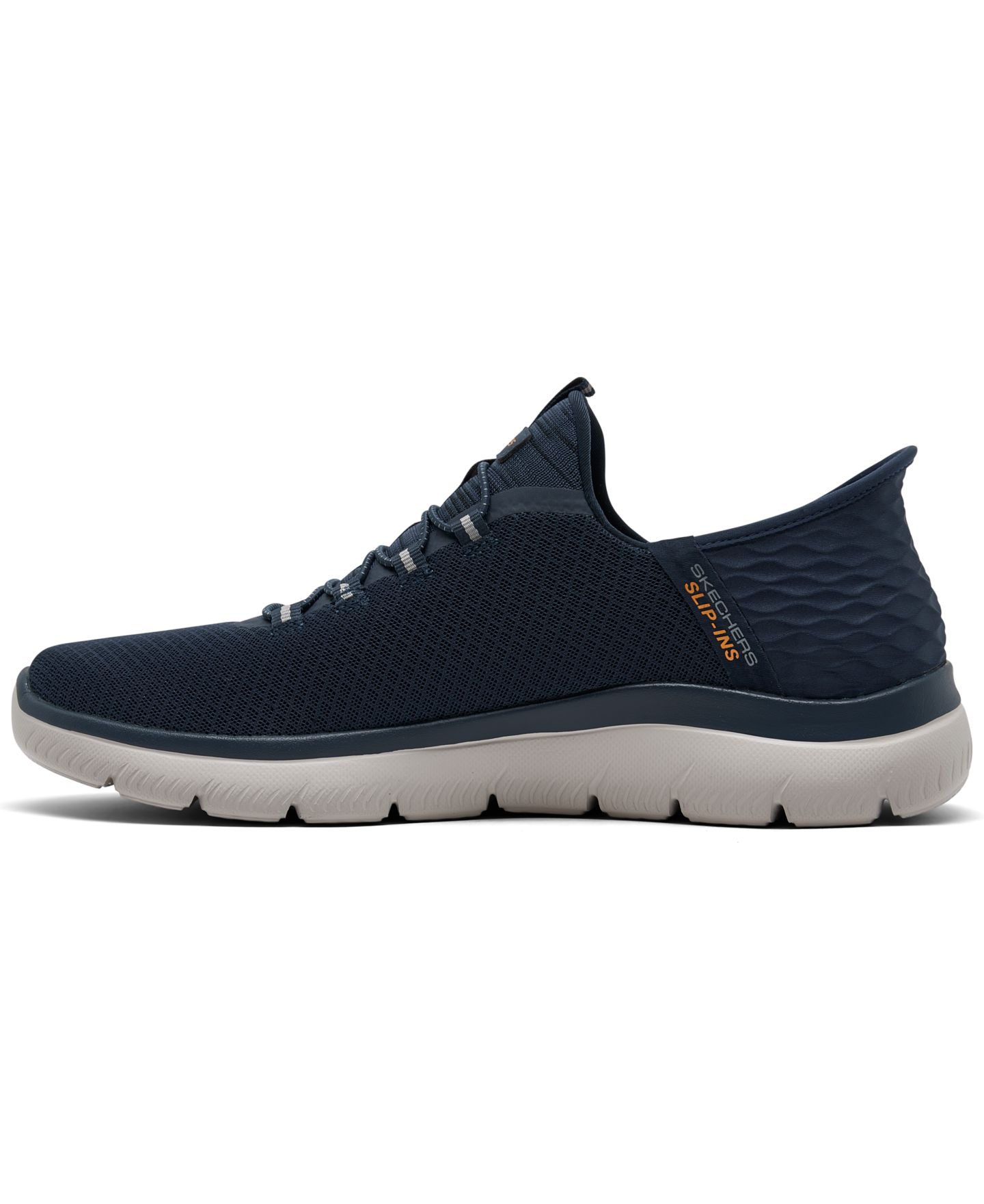 Мужские кроссовки Skechers Slip-ins- Summits - High Range Casual, цвет: Тёмно-синий — фото 3