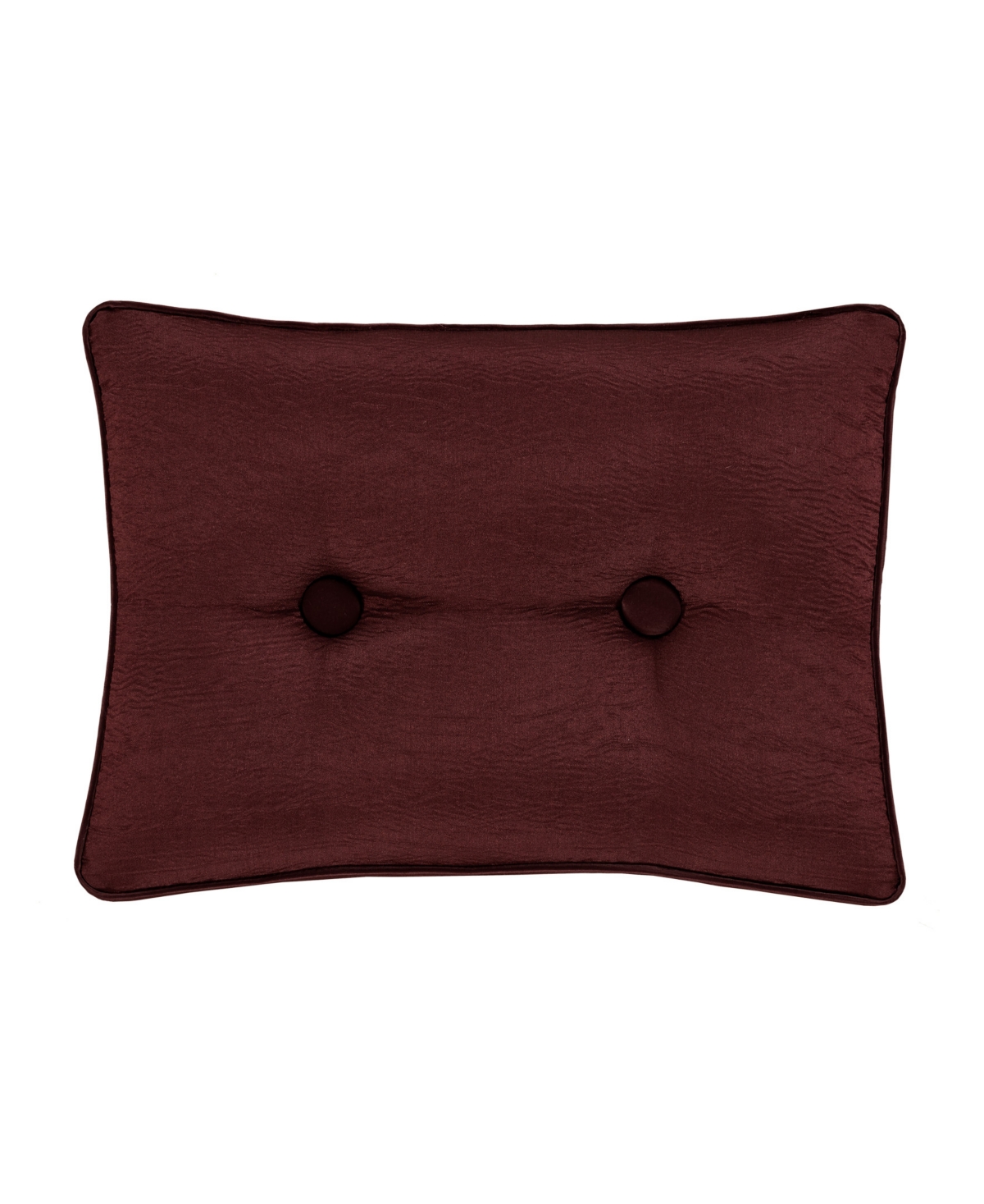 J Queen New York La Boheme Decorative Pillow, 15" X 20" In Maroon