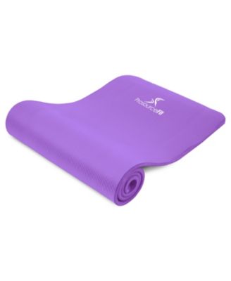 Extra Thick Yoga and Pilates Mat with Sling, 1/2 Inch