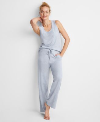 Sporto Women's Pajama Pant & Slipper 2pc Set - Macy's