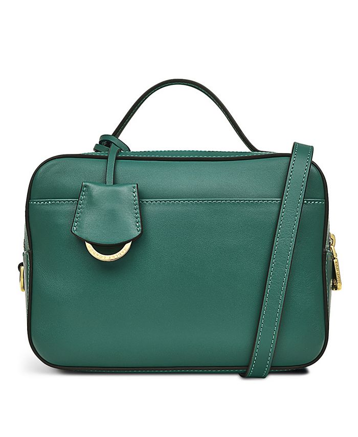 Radley London Tis the Skileatherson Leather Small Zip Top Crossbody