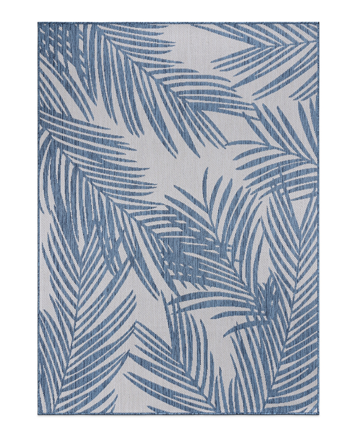 Main Street Rugs Bays Outdoor 117 5' X 7' Area Rug In Blue