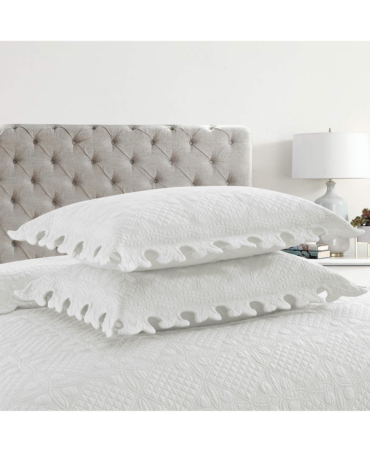 MarCielo 100% Cotton Oversized Bedspread Quilt Set Tw