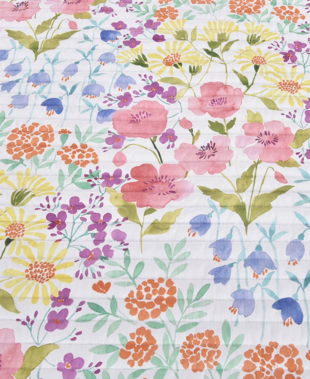 J by J Queen Jules Wildflower 3-Pc Quilt Set,