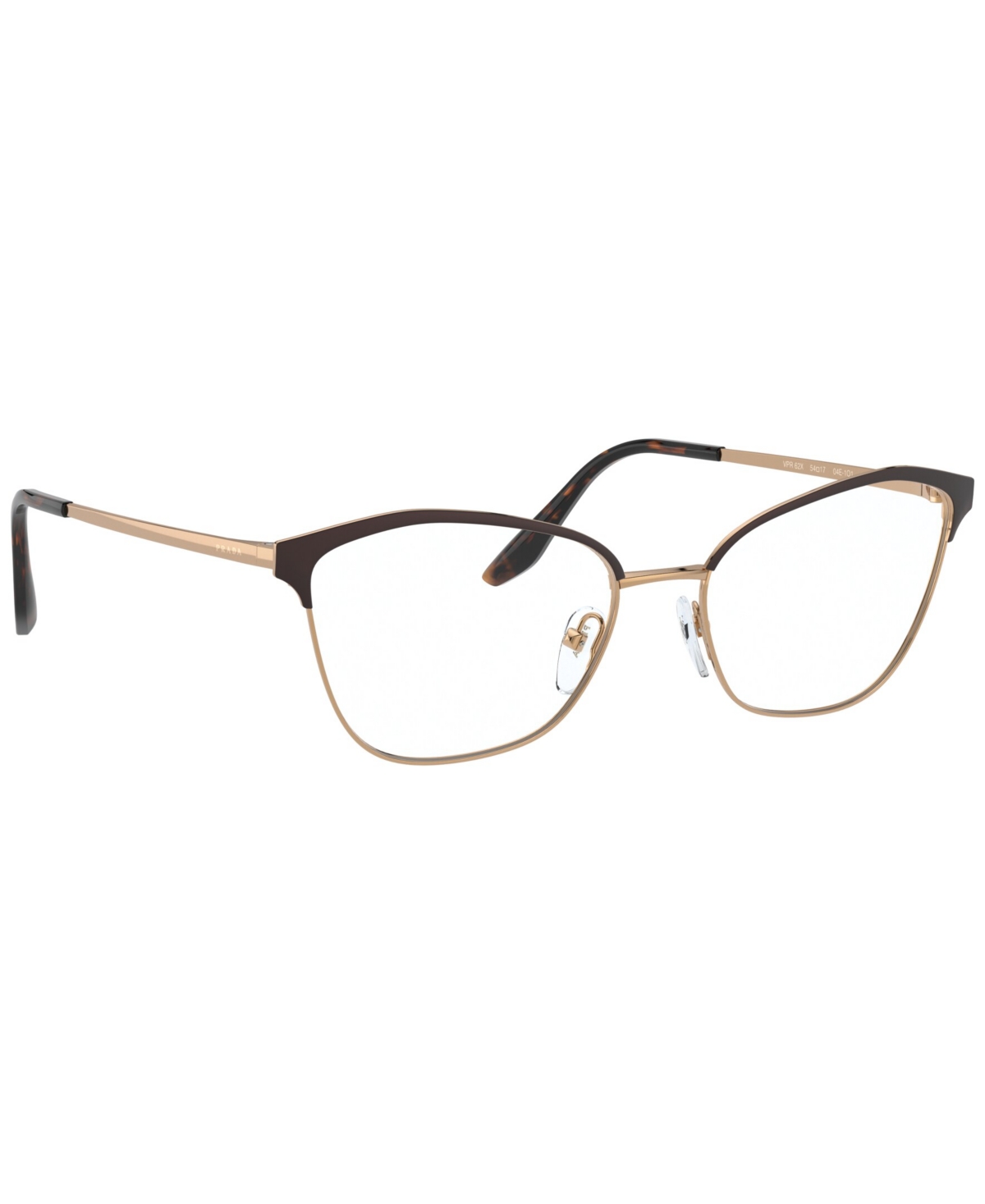 Prada Women's Eyeglasses, Pr 62XV - Pink Gold