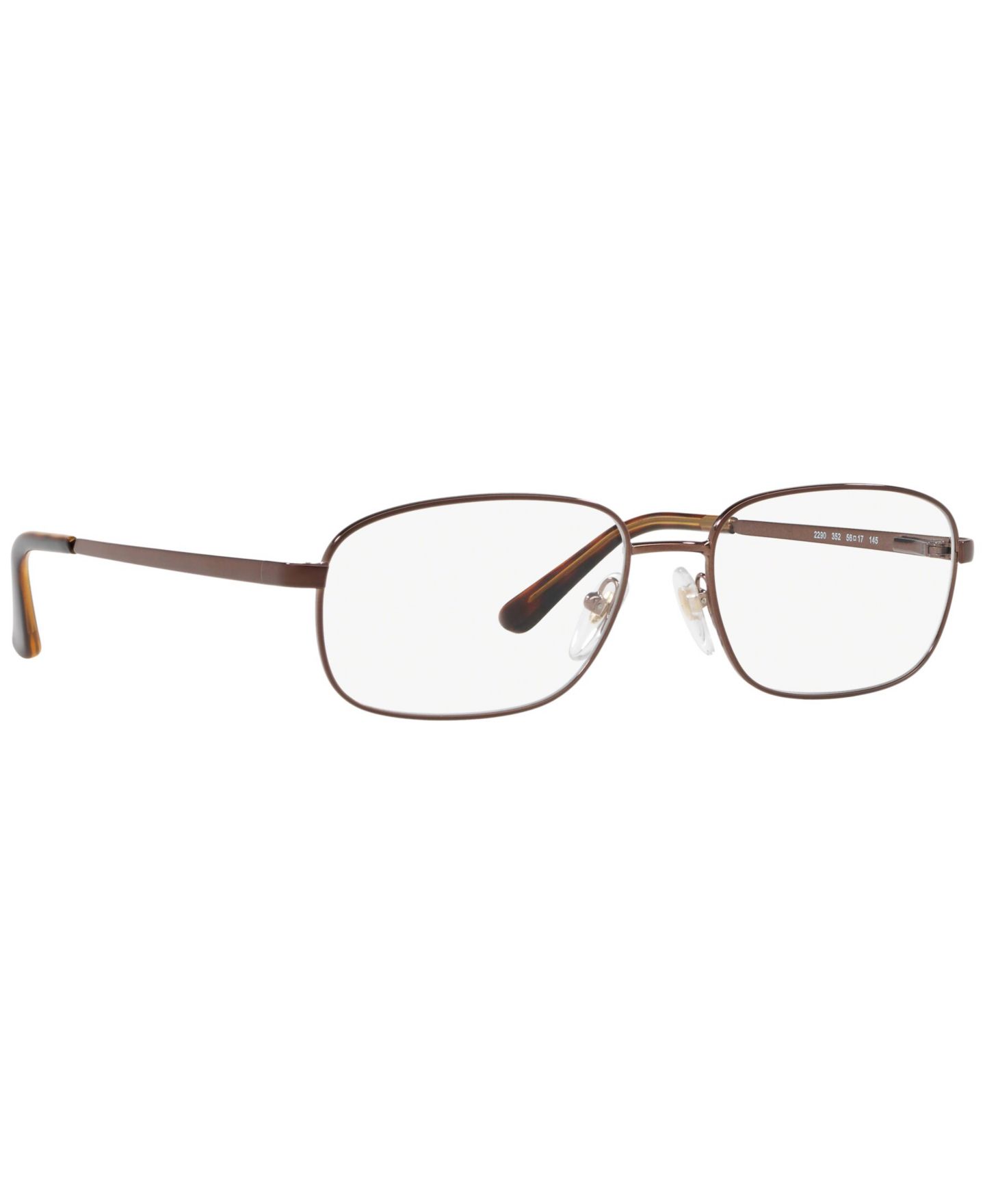 Мужские очки Sferoflex Man Pillow Metal SF2290 Eyeglasses, цвет: Коричневый — фото 2