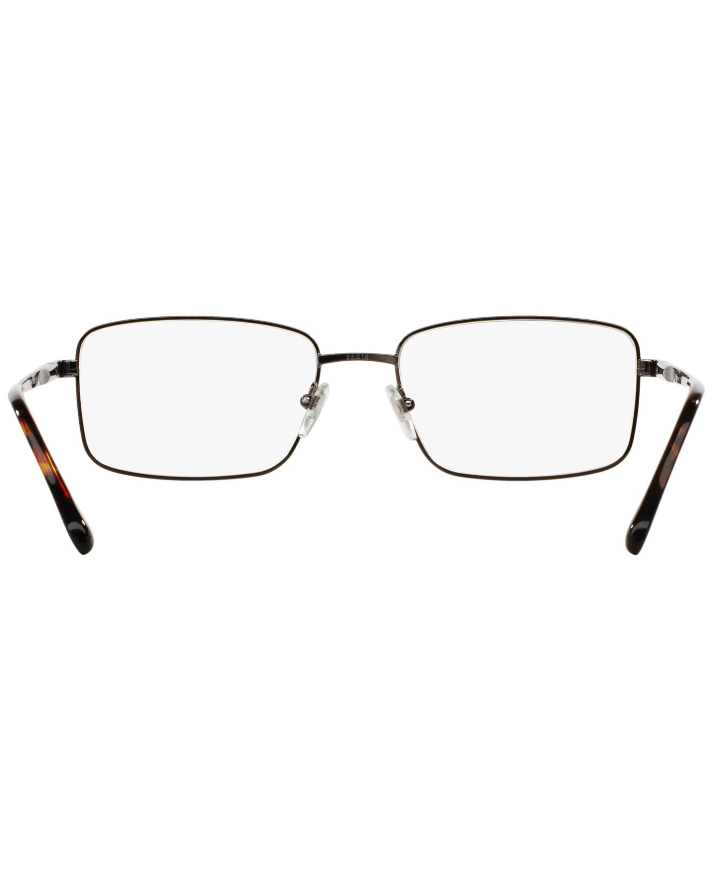 Мужские очки Sferoflex Man Rectangle Metal SF2271 Eyeglasses, цвет: Чёрный какао — фото 2