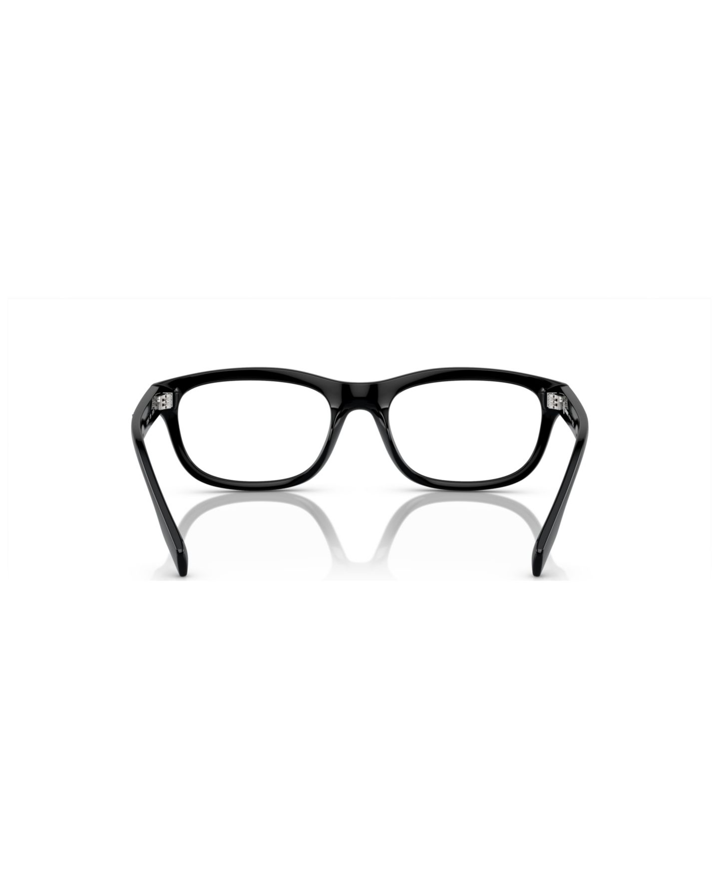 Мужские очки Burberry Man Irregular Plastic BE2385U Eyeglasses, цвет: Чёрный — фото 3
