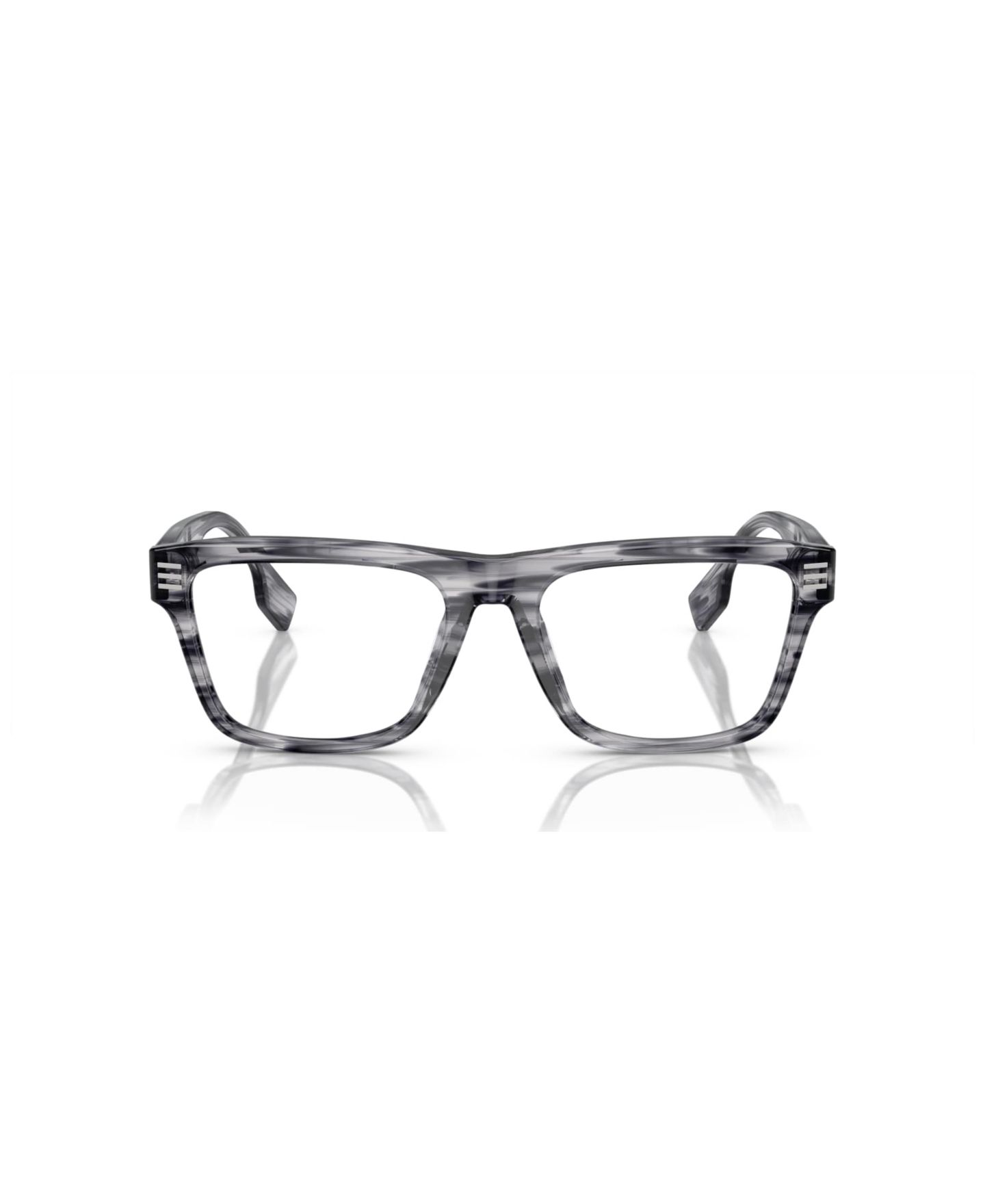 Мужские очки Burberry Man Square Plastic BE2387 Eyeglasses, цвет: Чёрный — фото 2