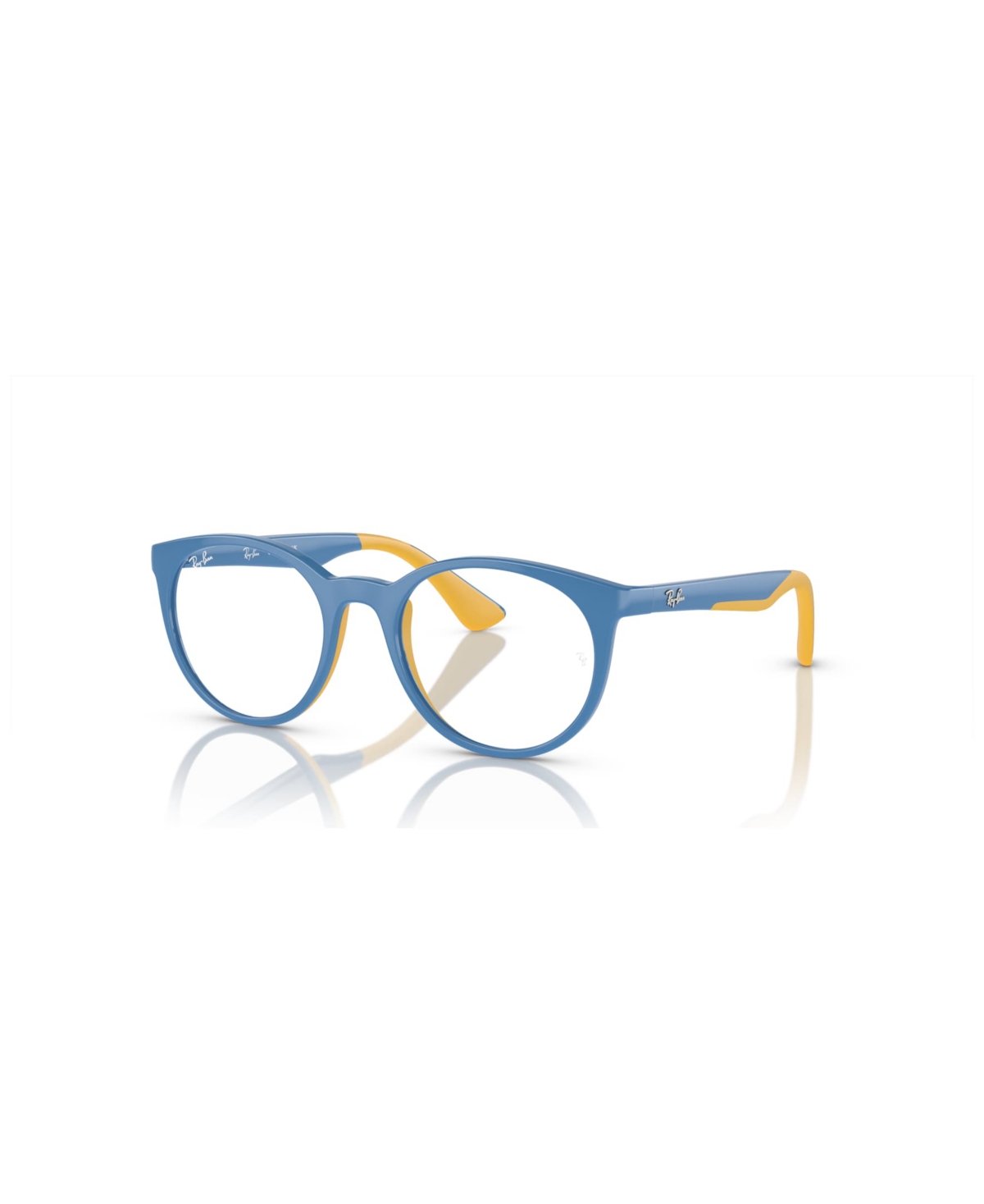 Child Eyeglasses, RB1628 - Light Blue On Yellow