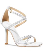 Michael kors white deals sandals heels