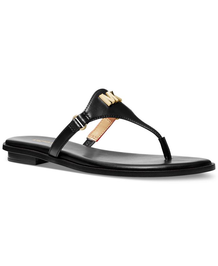 Michael Kors Women's Jillian Slip-On Thong Sandals - Macy's