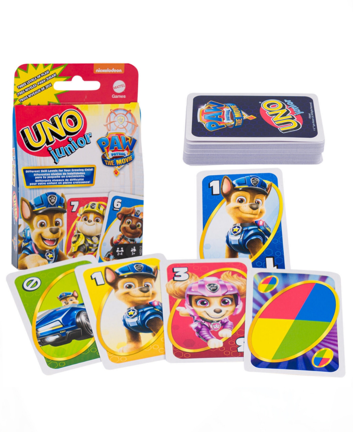 Mattel - Paw Patrol Junior Uno Card Family Game Night In Multi