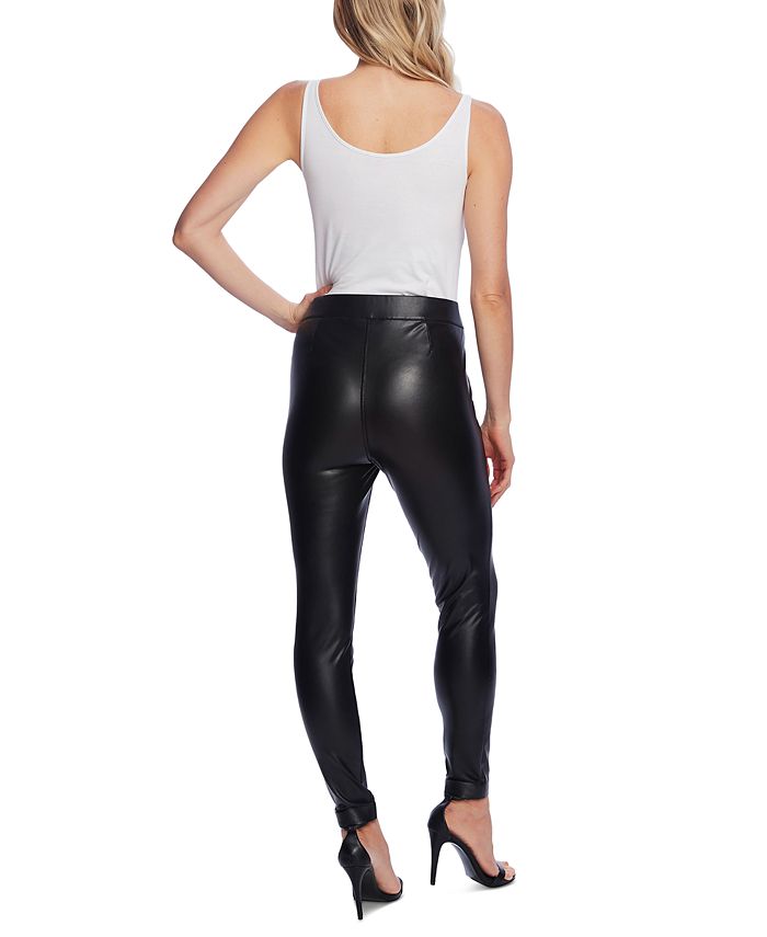Vince Camuto Faux-Leather Skinny Pants - Macy's