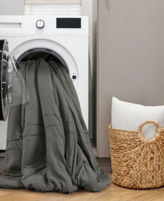 Porter Washed Pleated 3-Pc. Comforter Set, King