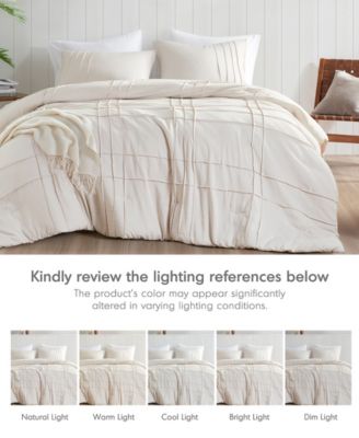 Porter Washed Pleated 2-Pc. Comforter Set, Twin/Twin XL