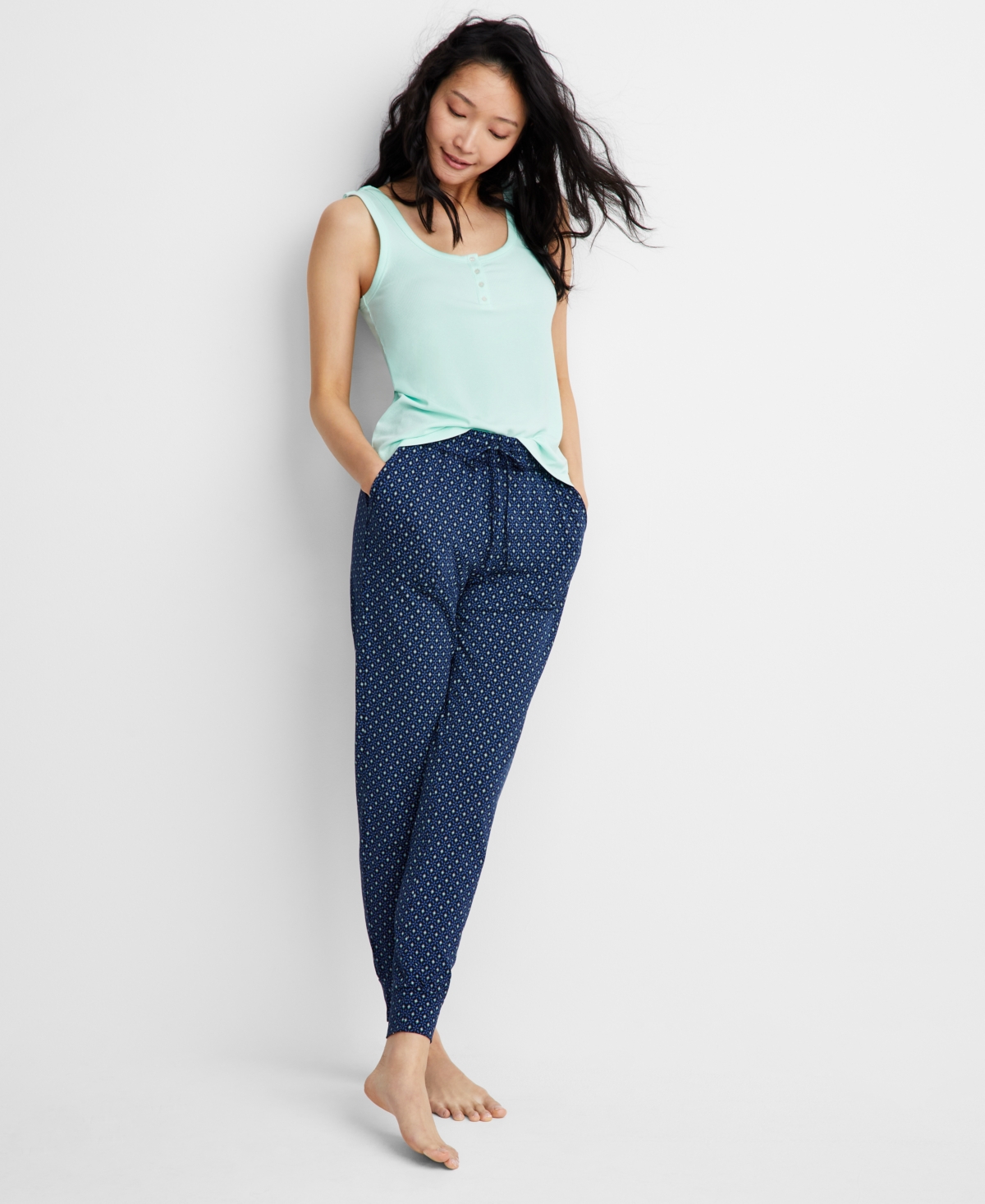 State of Day Women's Jogger Pajama Pants Xs-3X, Created for Macy's