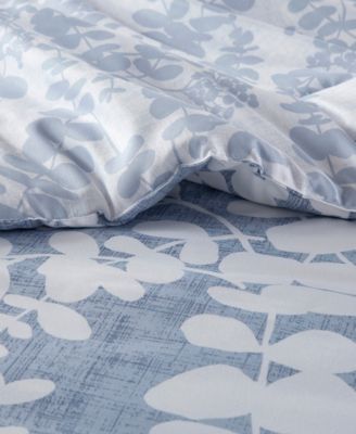 Aria Floral Print Reversible 2-Pc. Comforter Set, Twin/Twin XL