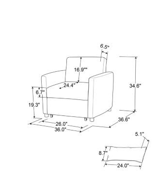 Ivar 36" Convertible Chair