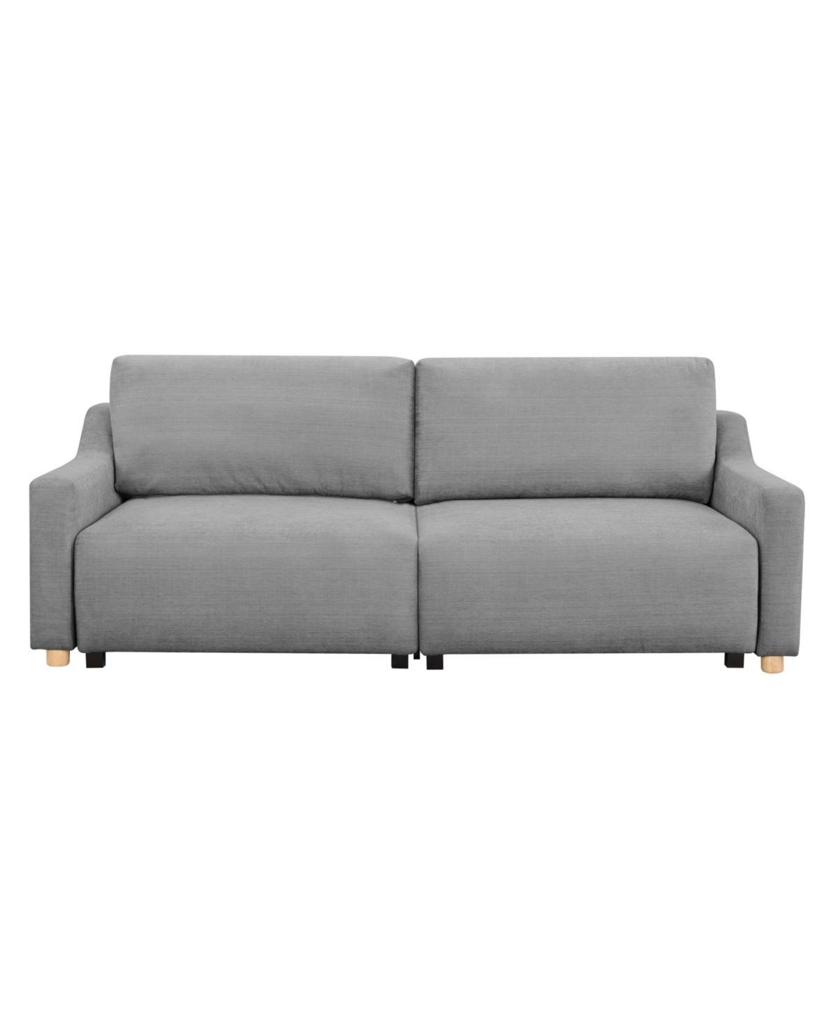 Serta Eilidh 90" Convertible Sofa In Gray