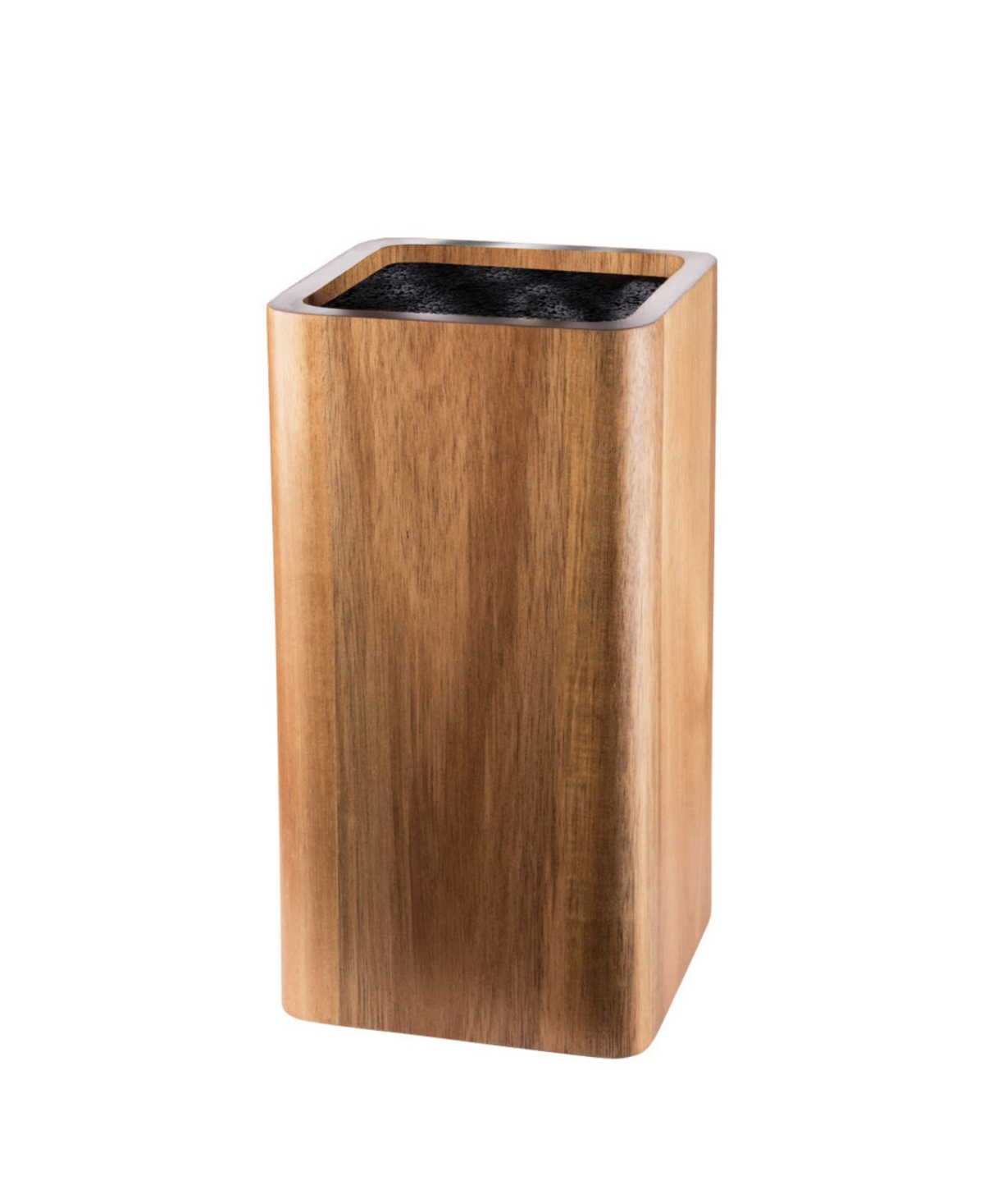 CUISINE::PRO UNIVERSAL SQUARE ACACIA WOOD 12.60" KNIFE BLOCK 