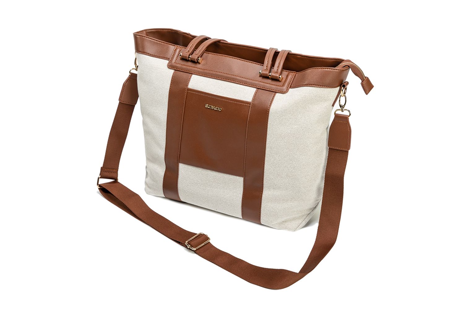 Large Canvas Diaper Tote Bag