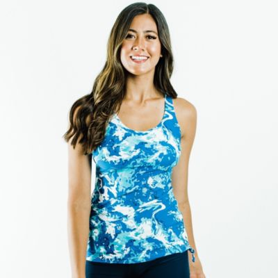 Women's Maya Tankini Swim Top With Removable Cups