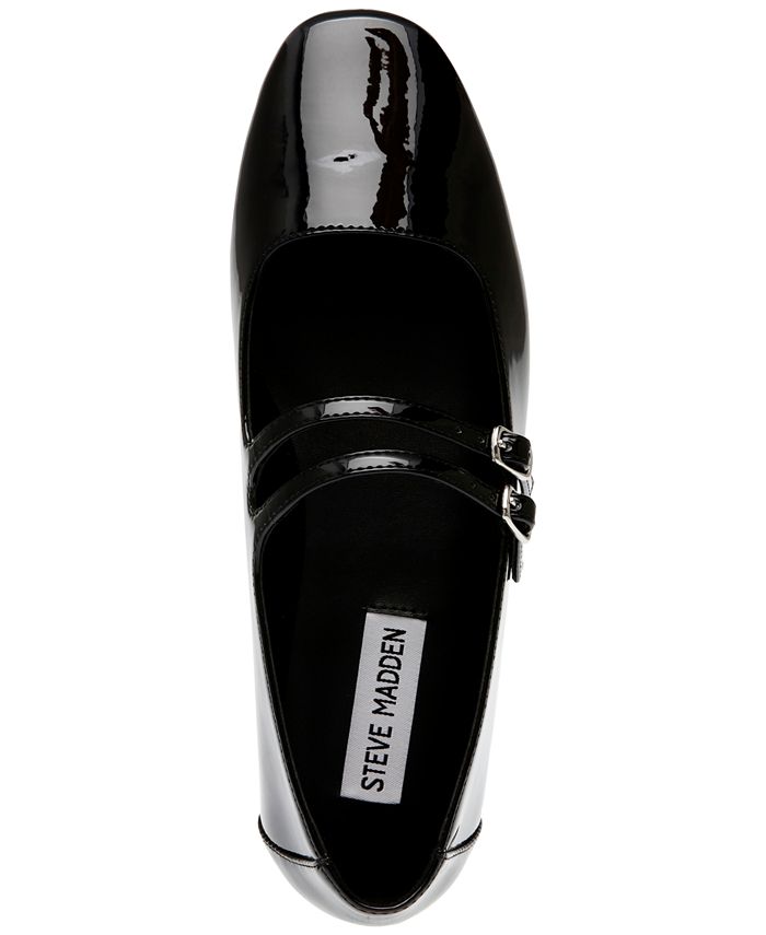 Steve Madden Women s Alisah Double Buckle Mary Jane Flats Macy s