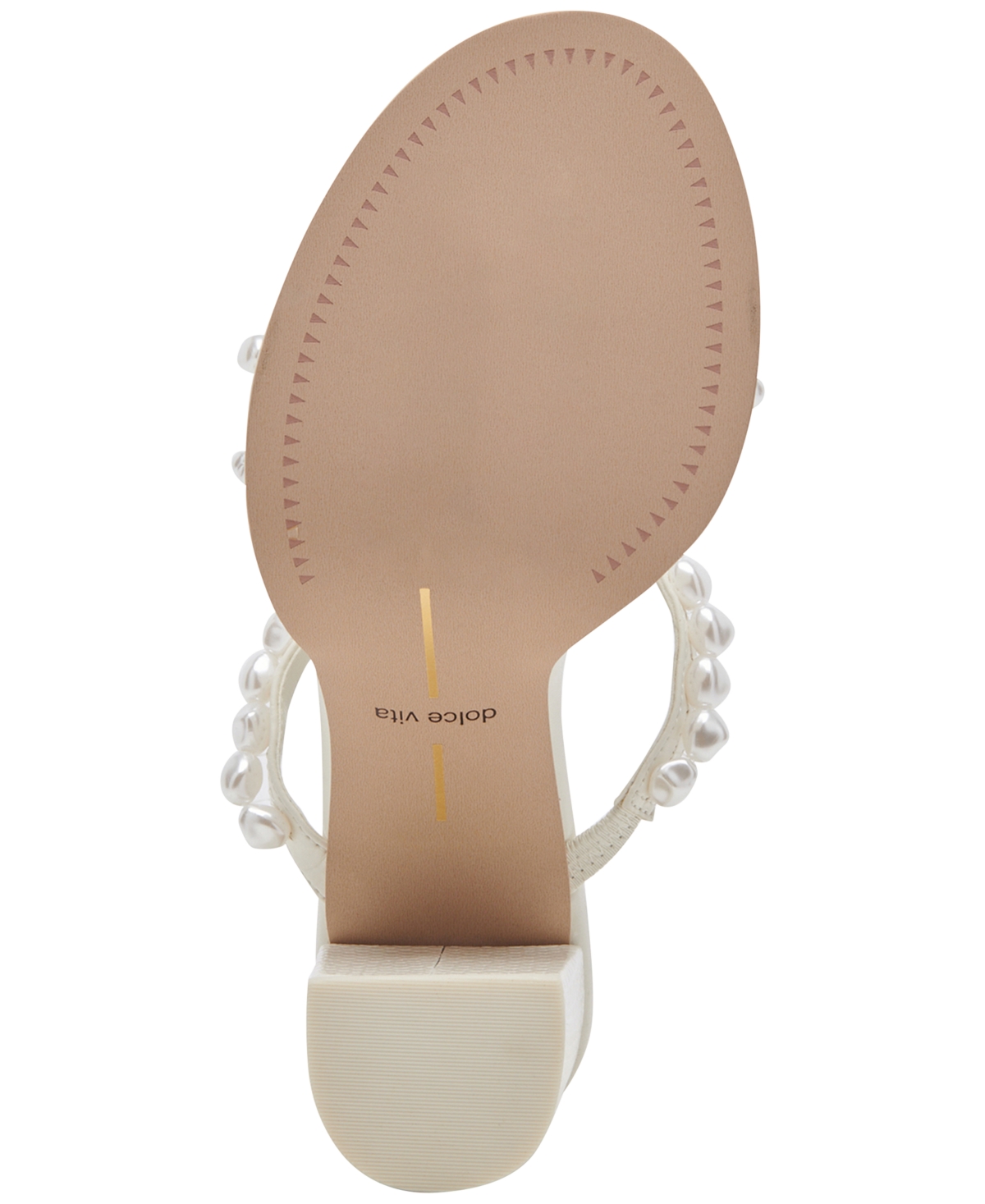 Dolce Vita Women's Barrit Embellished Strappy Block-Heel Dress Sandals