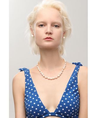 Mera Baroque Freshwater Pearl Beaded Necklace