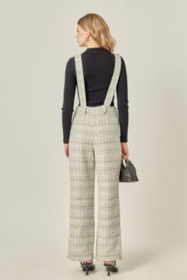Women's Tweed Overalls