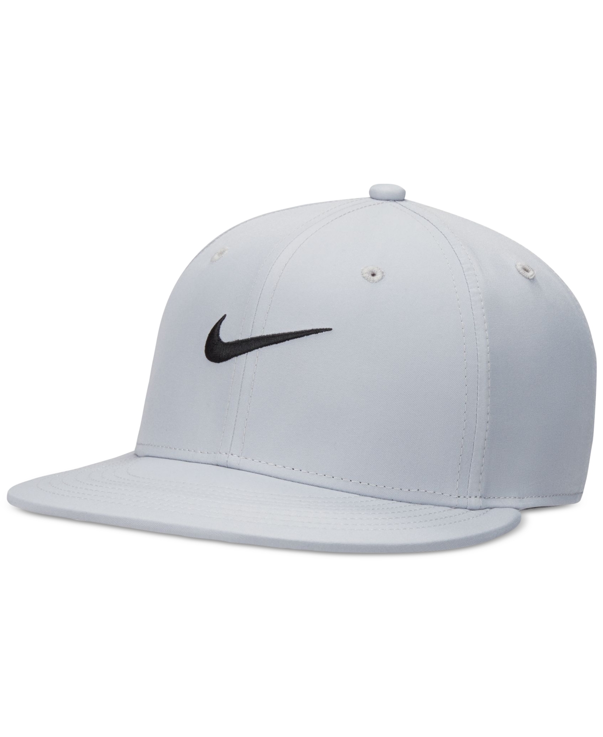 Nike Men's Pro Logo Embroidered Snapback Cap In Wolf Grey,anthracite,black