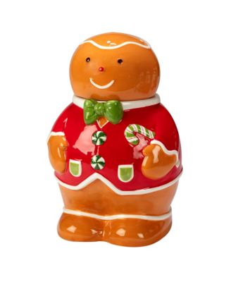Holiday Magic Gingerbread 3D Cookie Jar
