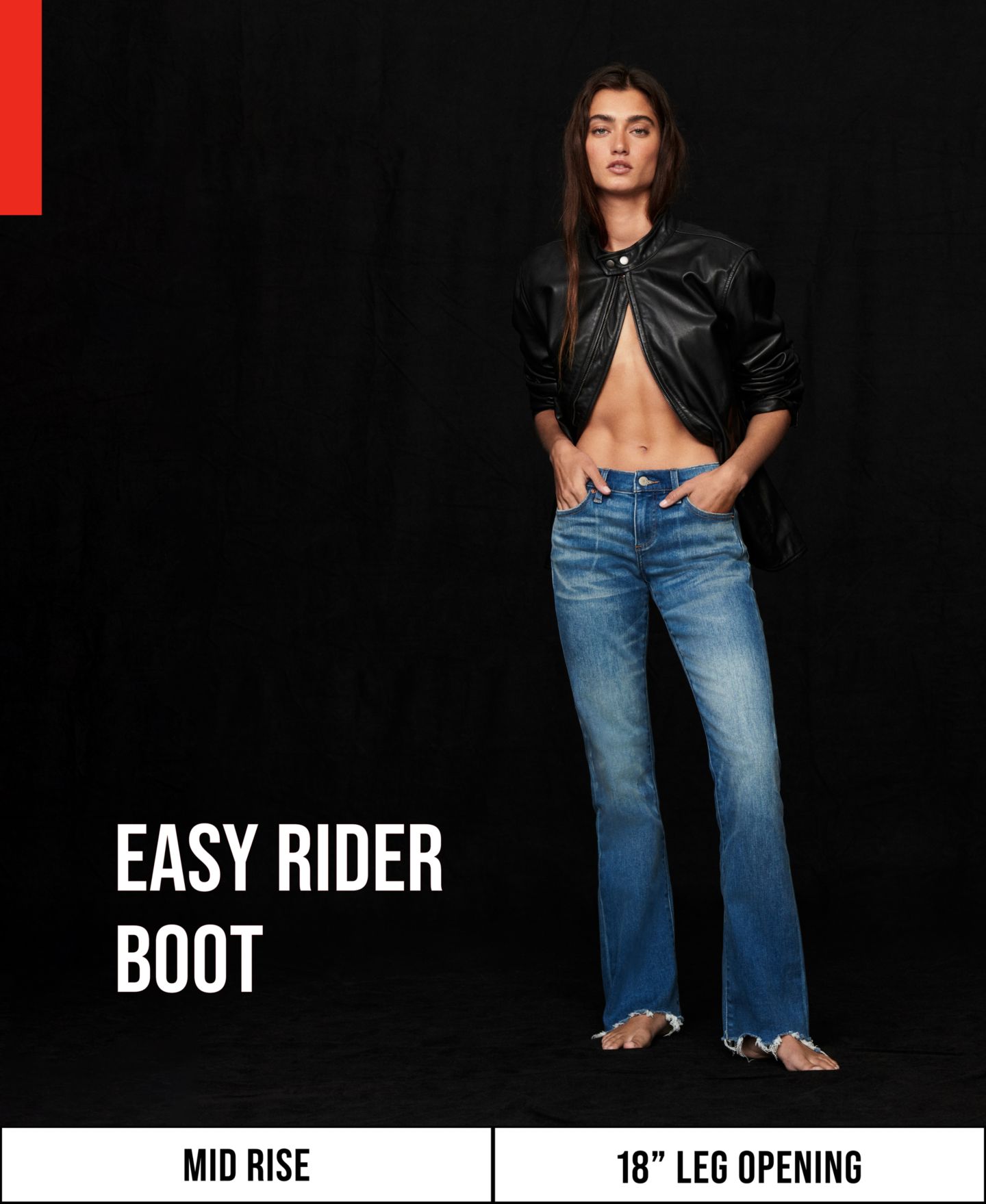 Женские джинсы Lucky Brand Knd Easy Rider Boot Denim Pants, цвет: Tanzanite — фото 4