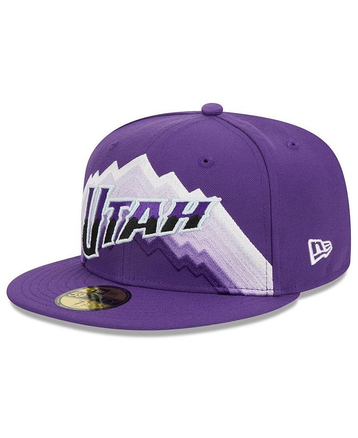 New Era Men's Purple Utah Jazz 2023/24 City Edition 59FIFTY Fitted Hat