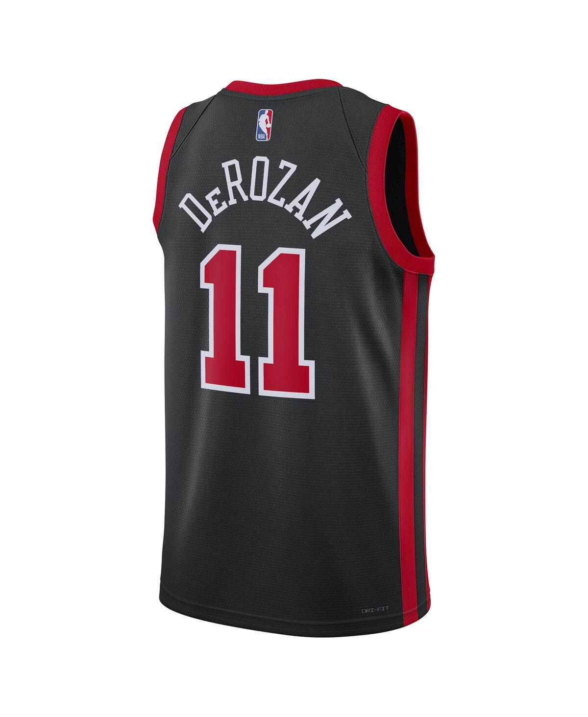 Men's and Women's Nike DeMar DeRozanChicago Bulls 2023/24 Swingman Jersey - City Edition - Black